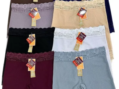 Lace-Trimmed Seamless Underwear Shorts – GH₵40 Each