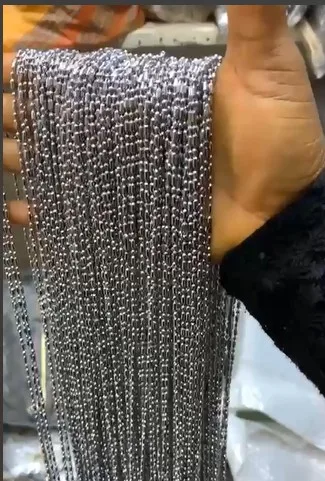 Silver Beaded Waist Chain – GH₵20 Each