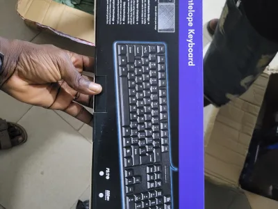 TJ-818 Black Antelope Wired Keyboard